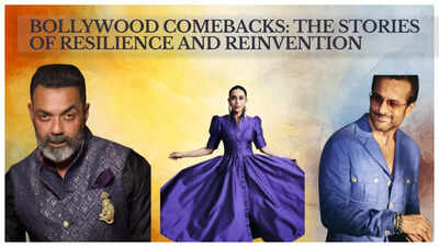  Bollywood comebacks that are stories of resilience and reinvention -Exclusive!