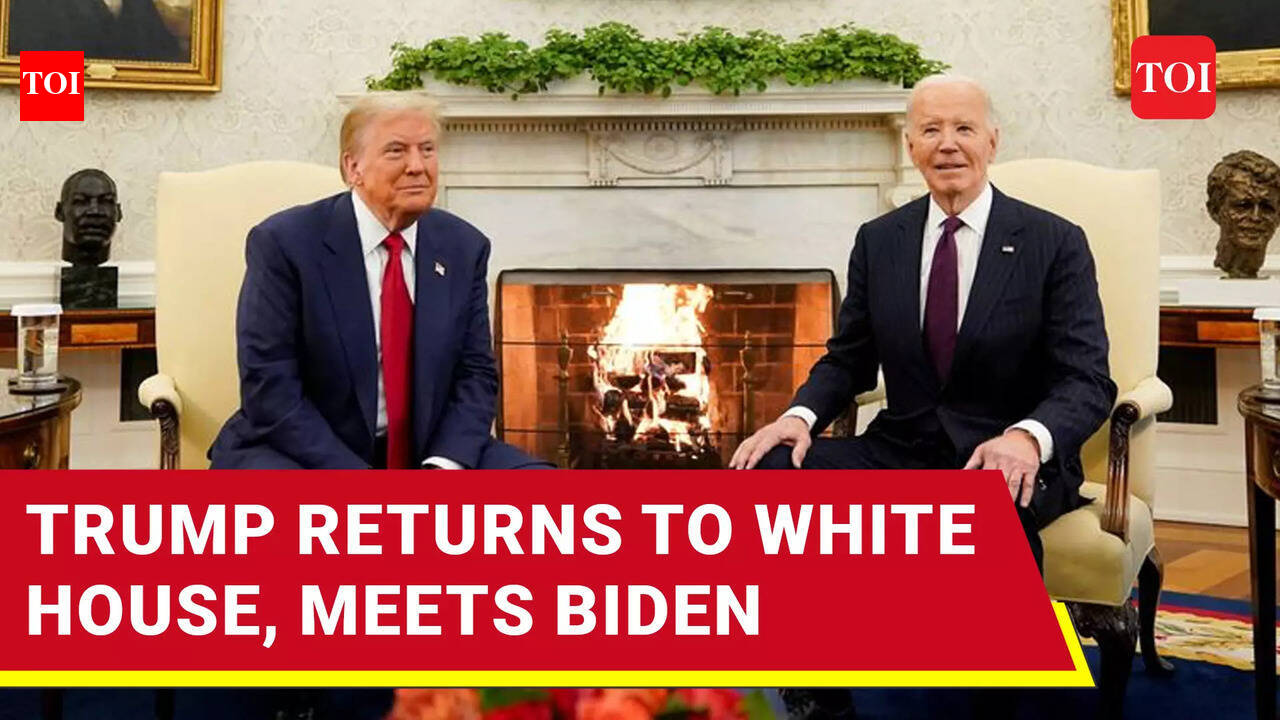 'Politics Is Tough': Trump Tells Biden At Historic White House Meeting ...