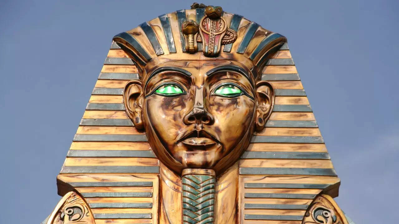 Is the rare stone found in Pharaoh's necklace from space or earthly? -  Times of India