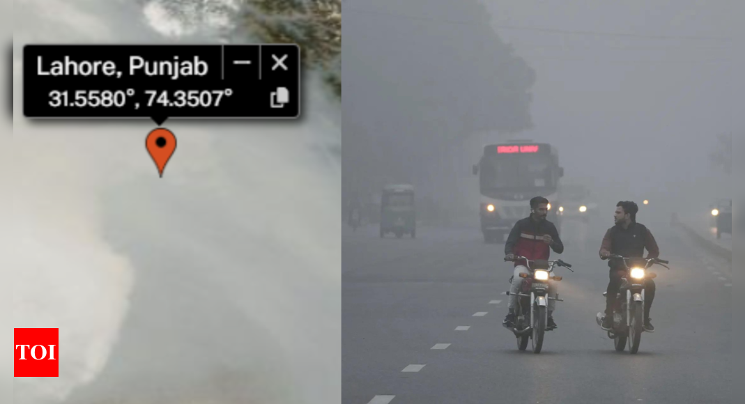 Lahore reports over 15,000 respiratory cases in one day due to toxic haze, Nasa shares smog photo