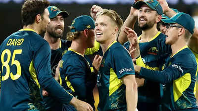 Glenn Maxwell stars as Australia beat Pakistan in rain-truncated first T20I