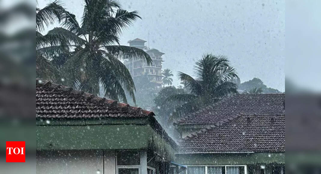 Goa sees relief from heat with light showers | Goa News - Times of India