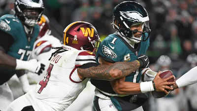 Eagles beat Commanders 26-18: Saquon Barkley's two touchdowns secured sixth straight victory