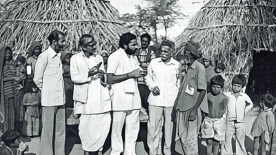 When young Modi traveled on foot and bike to remote areas to understand tribal issues