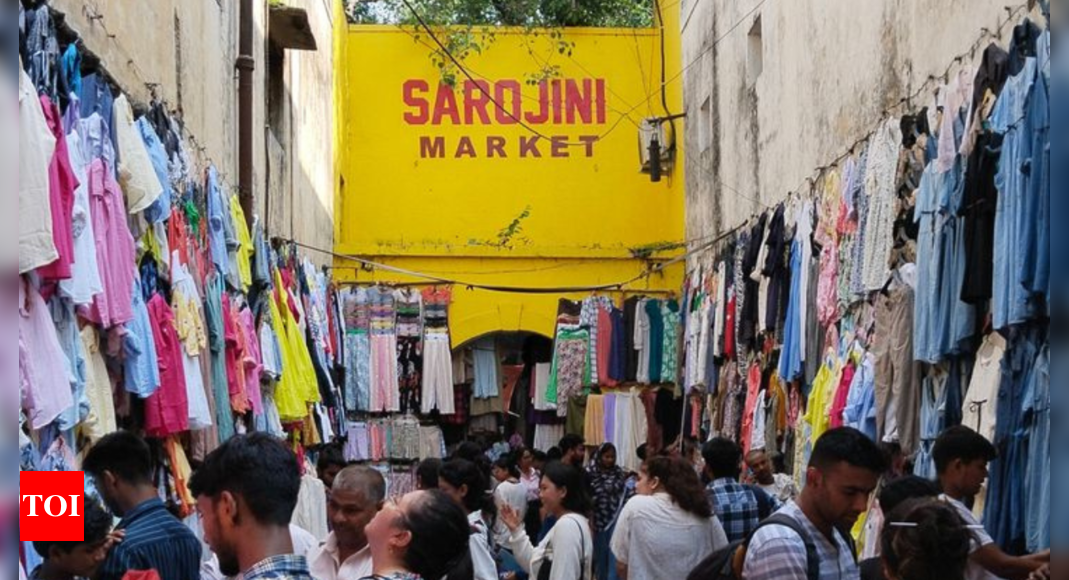 How Sarojini Nagar became a go-to shopping spot for GenZ – Times of India