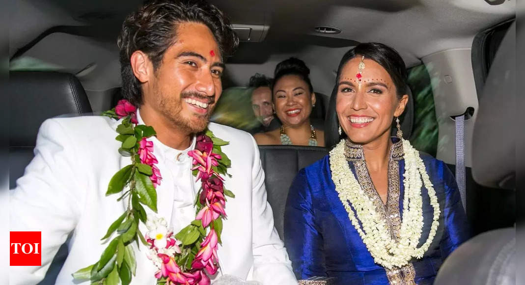 Who is Tulsi Gabbard’s husband Abraham Williams: Their heart-warming love story and traditional Hindu wedding – Times of India