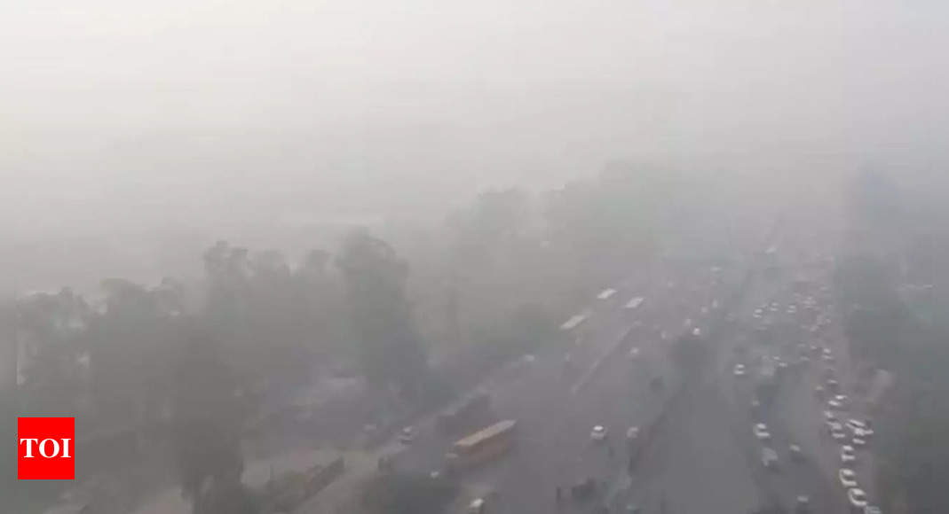 Delhi's Air Crisis: Drone Footage Shows Severe Smog