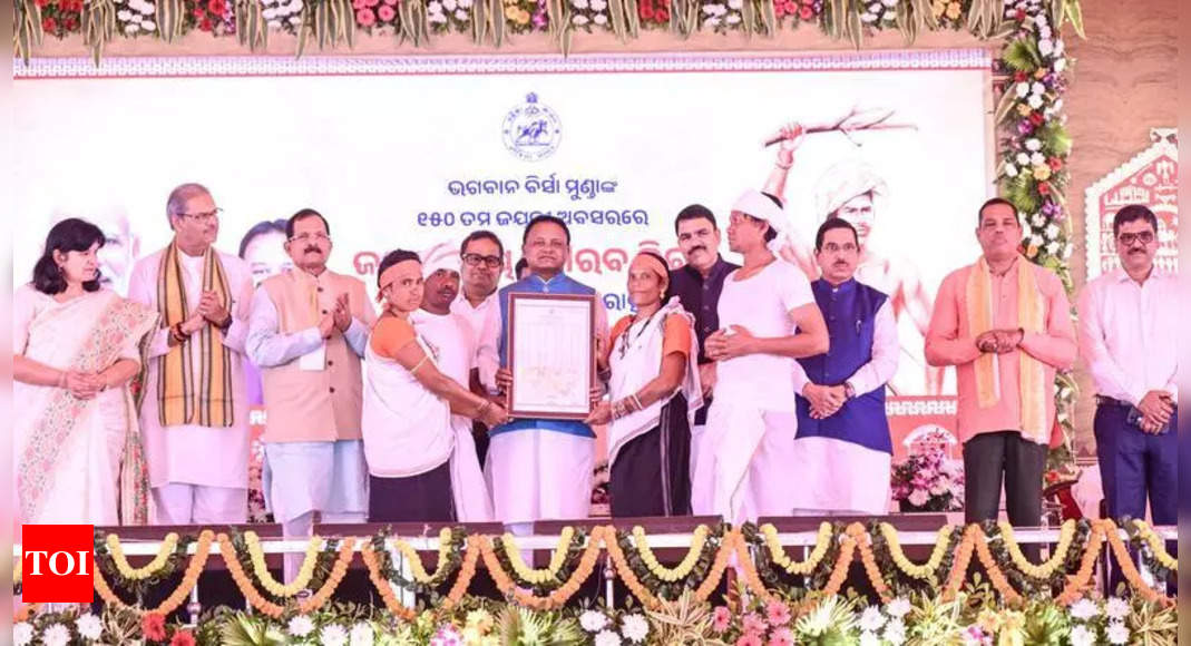 Odisha CM Launches Tribal Development Projects