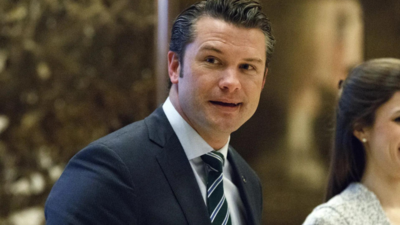 Pete Hegseth: When Pete Hegseth hit a man with an ax on live TV. Video goes  viral - Times of India