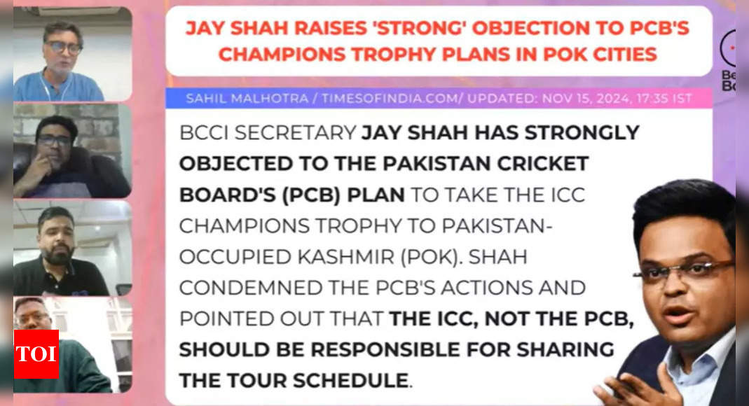 BCCI Opposes Champions Trophy in PoK