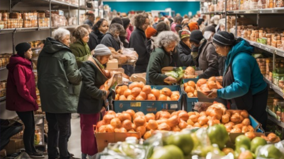 Canada's hunger crisis: 3.49 million clients visited food banks in Toronto in one year, says report