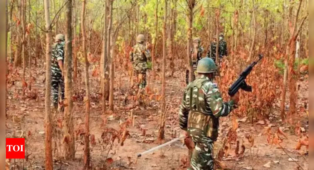 Chhattisgarh Maoist encounter: Five killed, two injured.