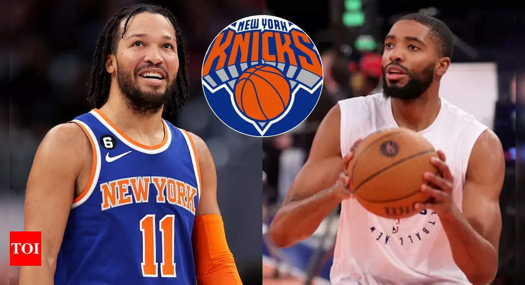 Jalen Brunson strikes game-winner for Knicks, Mikal Bridges seals victory with clutch block | NBA News – Times of India