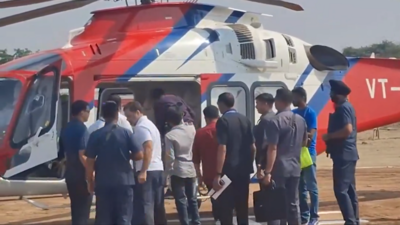 Maharashtra assembly polls: Election Commission inspects Rahul Gandhi's helicopter amid bag-checking row