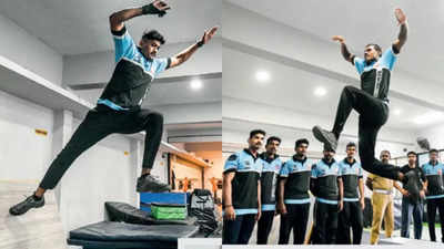 Chennai: Firefighters jump into action using parkour