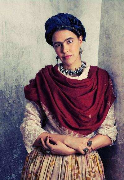 Neha Dhupia's tribute to Frida Kahlo