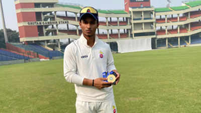 Double centurion Ayush Badoni’s Langer-like grit keeps Delhi in Ranji quarters hunt