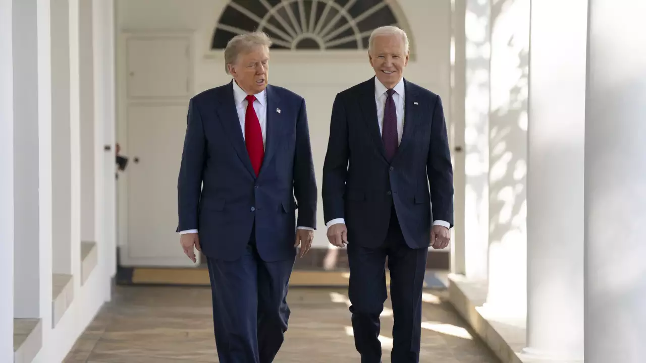 Is Biden taller than Trump? White House photo sparks height discussions on social media - The Times of India