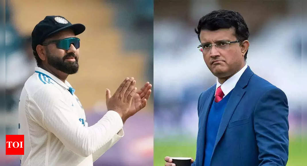 ‘Rohit Sharma should be playing the Perth Test’: Sourav Ganguly opines as India captain set to miss BGT opener | Cricket News – Times of India