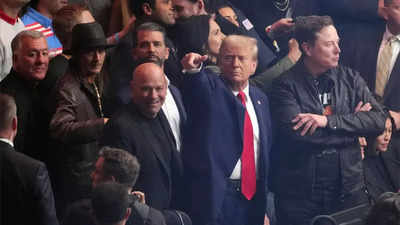 Watch: Triumphant Donald Trump, Elon Musk and team return to Madison Square Garden for UFC 309