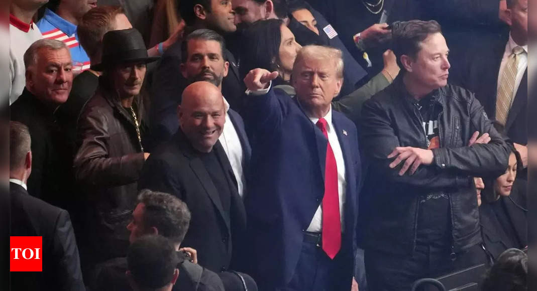 Watch: Triumphant Donald Trump, Elon Musk and team return to Madison Square Garden for UFC 309