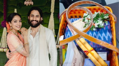 Sobhita Dhulipala and Naga Chaitanya’s wedding invitation leaked; watch pics