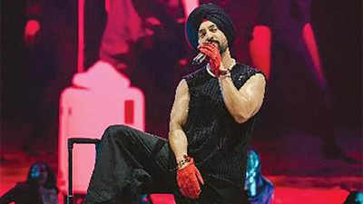 Diljit Dosanjh takes a jibe at the Telangana legal notice at the Hyderabad concert: 'When an artist from your own country is singing, people have problems'