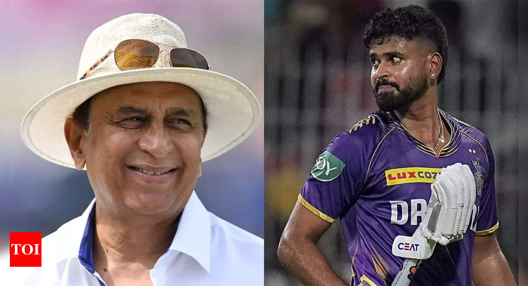 ‘If KKR don’t bid, I feel…’: Sunil Gavaskar predicts Shreyas Iyer’s future in IPL 2025 auction | Cricket News – Times of India