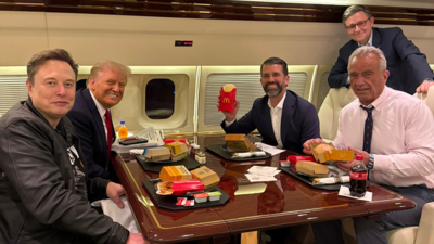 RFK Jr eating a McDonald's burger? Trump Jr says Make America Healthy Again but tomorrow