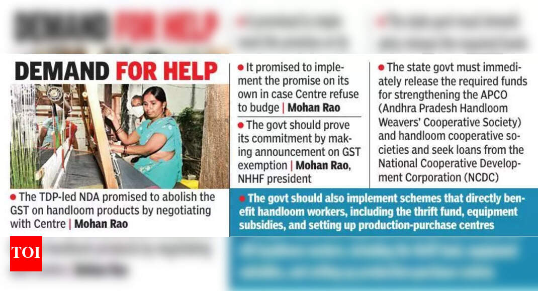 State Budget Neglects Handloom Weavers, Deepening Crisis Amid 
