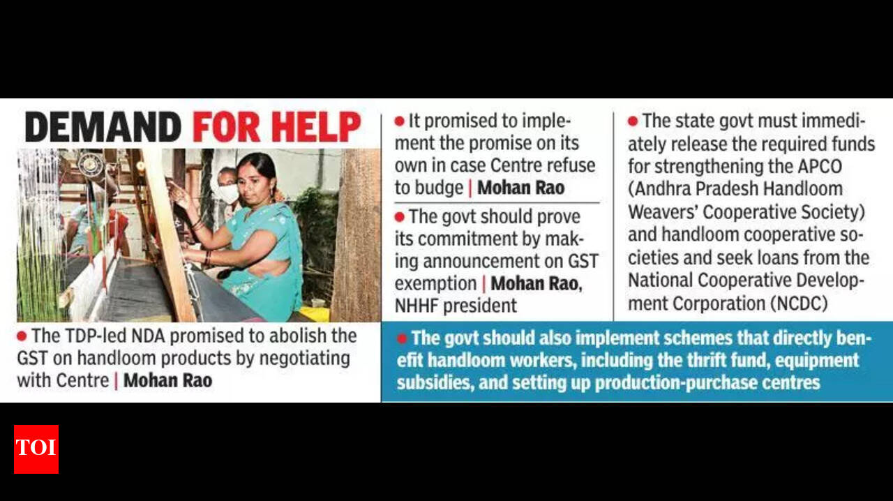 State Budget Neglects Handloom Weavers, Deepening Crisis Amid 