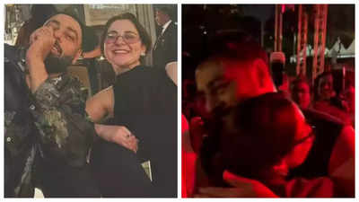 Amid dating rumours, Hania Aamir shares a warm hug with Badshah at his concert in Canada - See photos