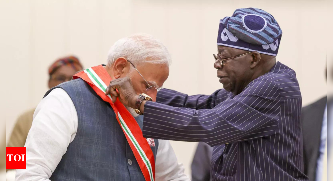 PM Modi receives Nigeria&#x27;s second-highest honour