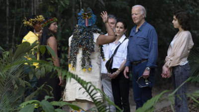 Joe Biden announces major climate initiatives from Amazon rainforest, says 'protecting planet a fight for humanity'