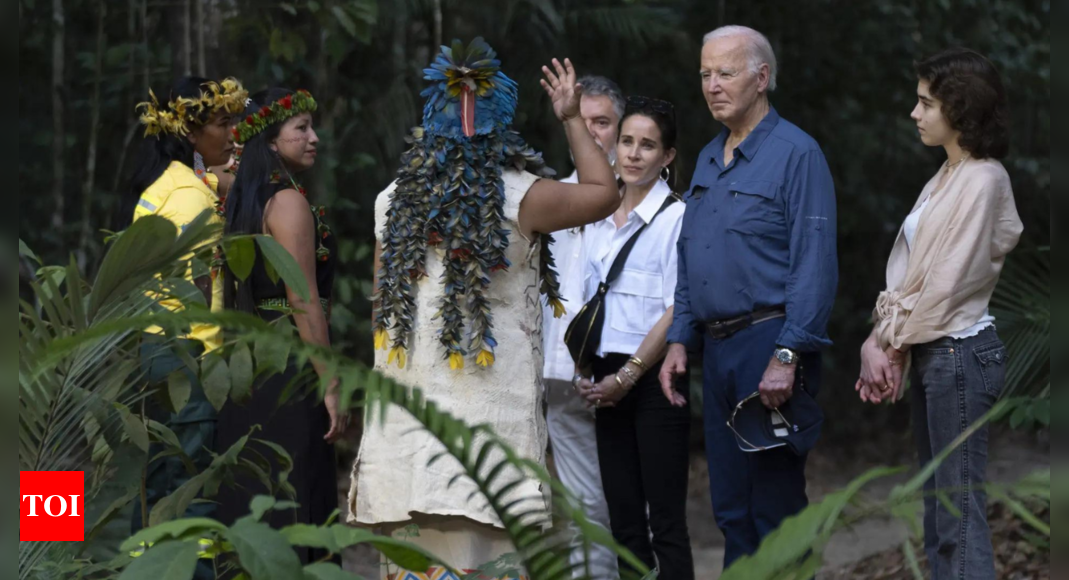 Joe Biden announces major climate initiatives from Amazon rainforest, says &#x27;protecting planet a fight for humanity&#x27;