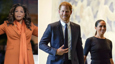 'Trump train' drives through luxe California area, mocks celebs like Oprah Winfrey, Meghan Markle
