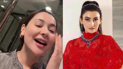 Pakistani actress Hania Aamir channels her inner Shalini Passi, here's how the 'Fabulous Lives Vs Bollywood Wives' star reacted - WATCH VIDEO