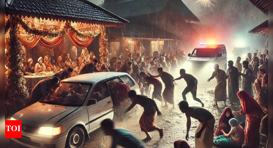 Rajasthan wedding car attack : Man runs over 9 with his car after ...
