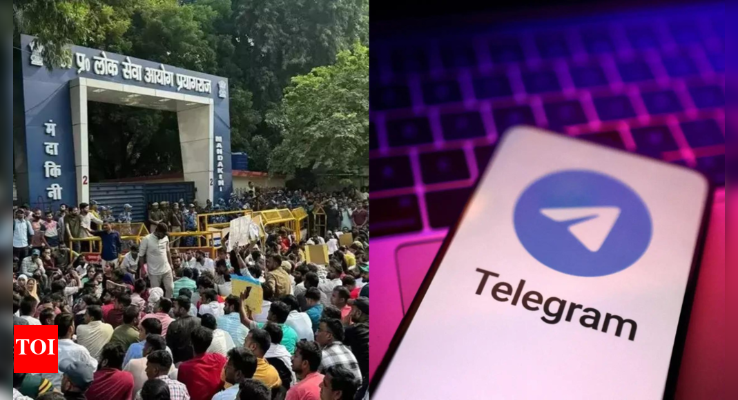 FIR lodged against these 4 Telegram channels over UPPSC protest - Times ...