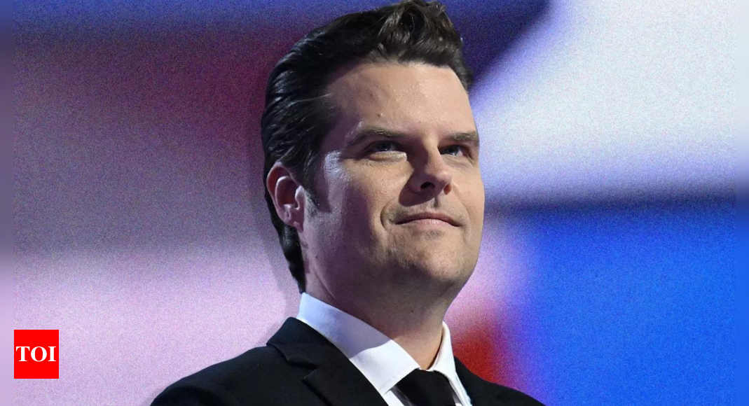 Matt Gaetz, Trump's attorney general pick, accused of participating in 10 sex parties