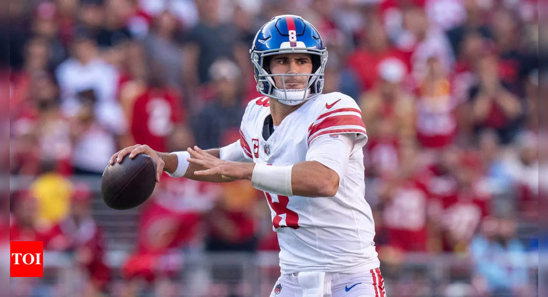 Daniel Jones replaced by Tommy DeVito as Giants QB1 in M move, NFL Insider discloses | NFL News – Times of India