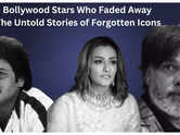 Bollywood icons who faded away- Exclusive