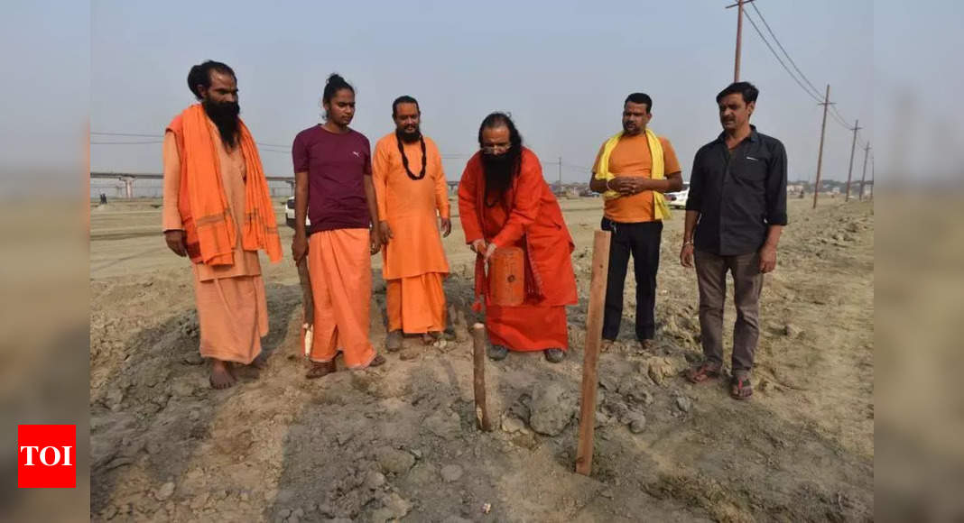 Land allotment for Kumbh begins; space given to 10 akharas for camps