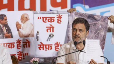 ‘Ek hain to safe hain’ coined for Modi-Adani duo: Rahul Gandhi