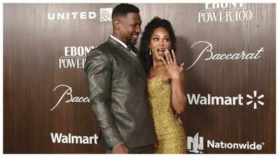 Former Marvel star Jonathan Majors and Meagan Good announce engagement