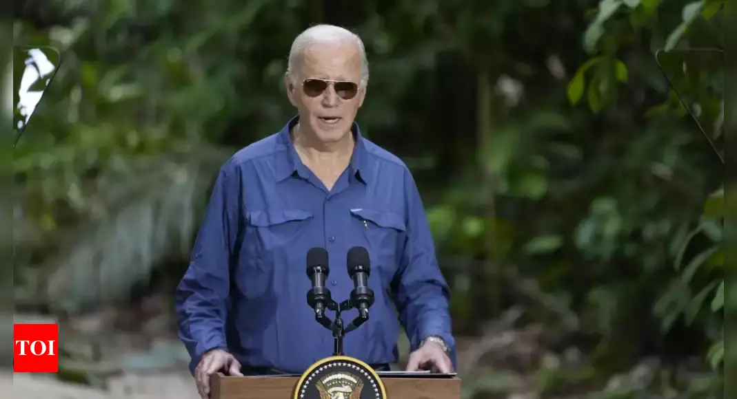 'Where you going Joe?' Russian media pokes fun at Biden 'wandering off' in Amazon Jungle