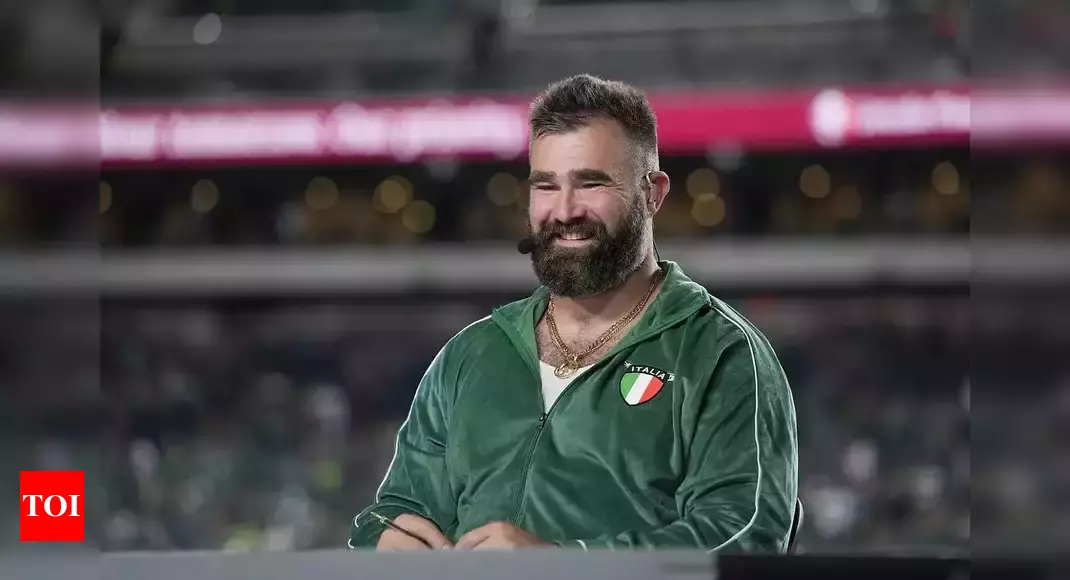 Jason Kelce broke a world record on Monday Night Football before the Houston Texans vs Dallas Cowboys game | NFL News – Times of India