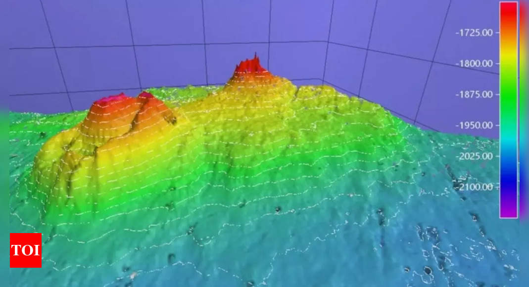 Alaska Volcano: Scientists uncover massive underwater volcano off Alaska coast | World News – Times of India