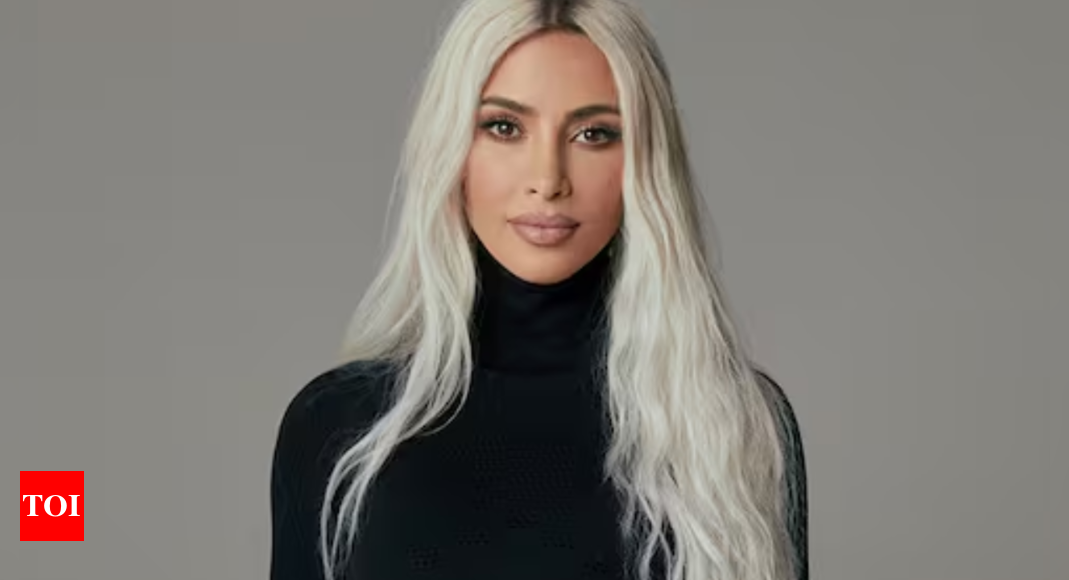 Kim Kardashian shows off her futuristic 