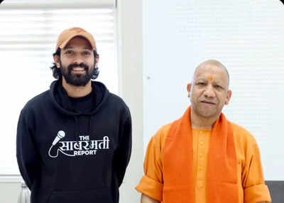 The Sabarmati Report: Vikrant Massey met the Chief Minister of Uttar Pradesh, Yogi Adityanath!